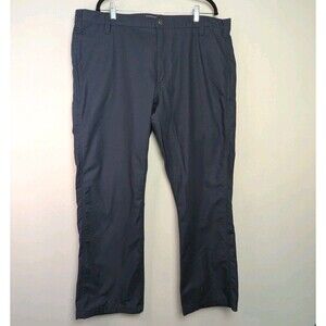 Carhartt Work Pants Mens 42x30 Rugged Flex Relaxed Fit Canvas Blue BN3109-M